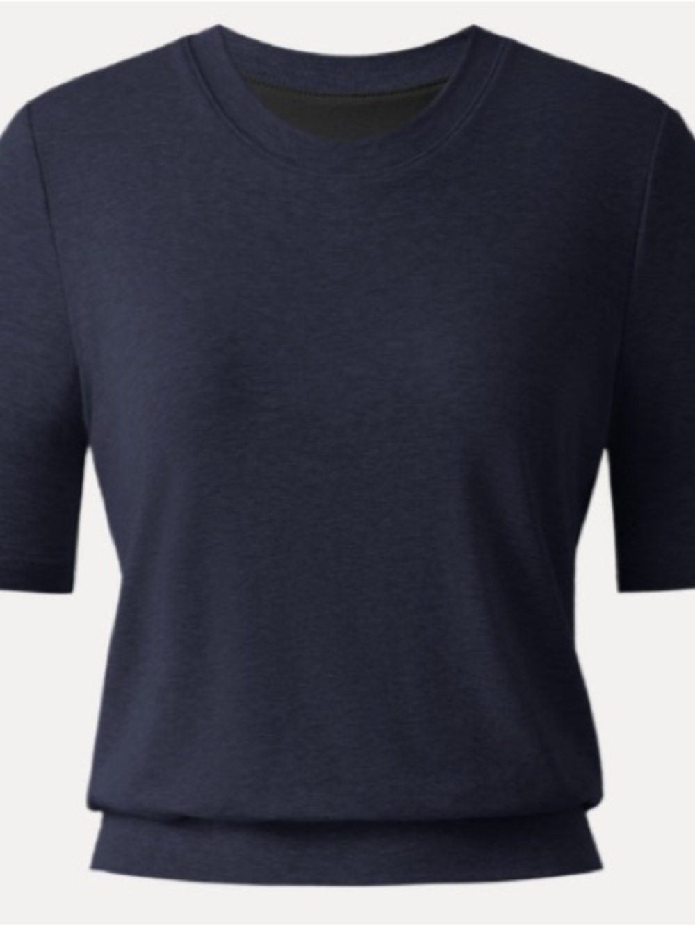 Navy Blue OGL Move Cropped T-Shirt